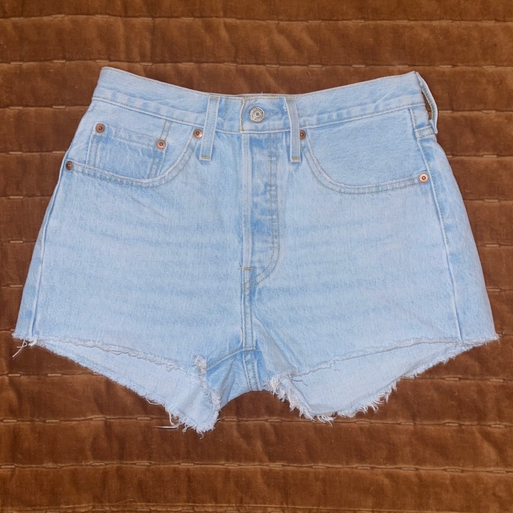 Levi’s Women’s 501 High Rise Denim Shorts